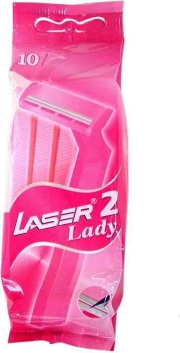 Laser dámský holící strojek 10ks 2 břity Laser dámský holící strojek 10ks 2 břity - Kosmetika Pro ženy Péče o tělo Holení